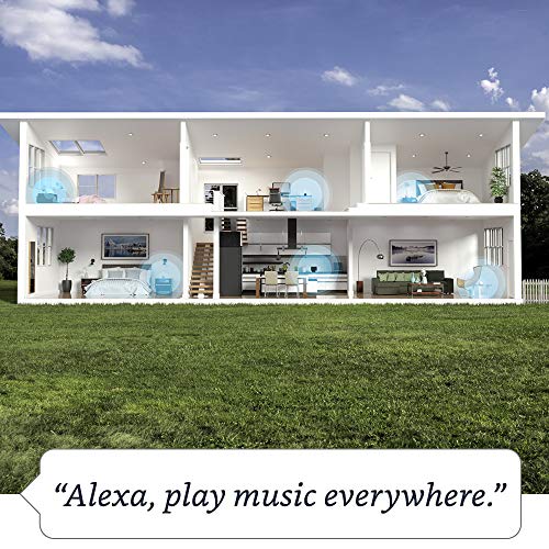 Amazon Echo (newest model), With premium sound, smart home hub, and Alexa, Charcoal