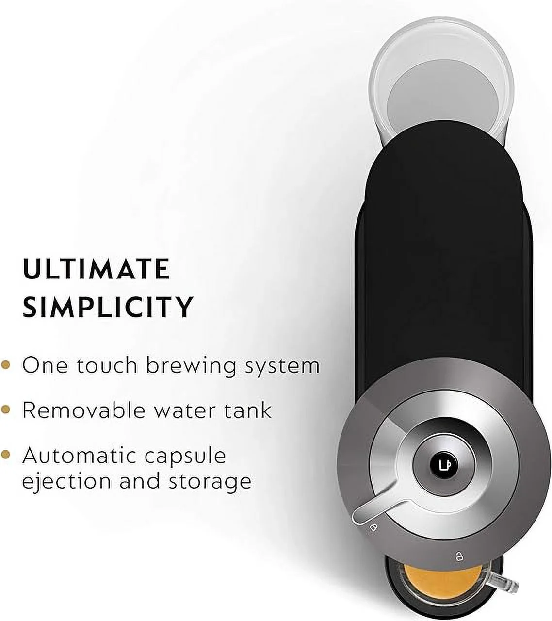 Open Box Nespresso Vertuo Next Coffee Espresso Machine Machine only ENV120GY - Dark Grey