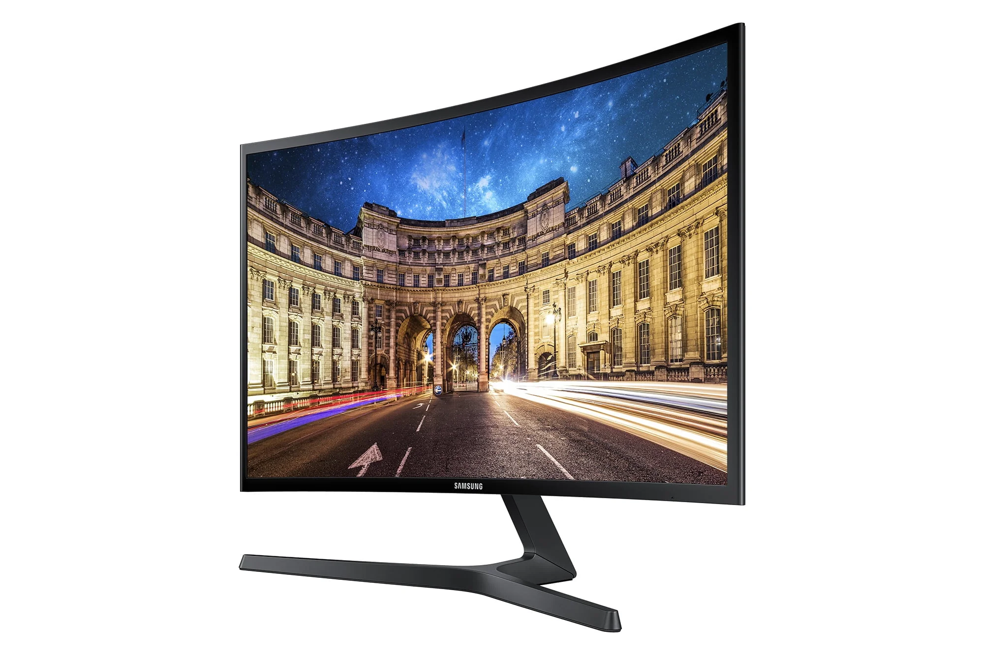 SAMSUNG 27 Class Curved 1920x1080 VGA HDMI 60hz 4ms AMD FREESYNC HD LED Monitor - LC27F396FHNXZA