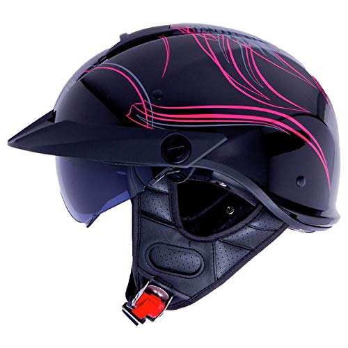 LS2 Helmets Rebellion Motorcycle Half Helmet