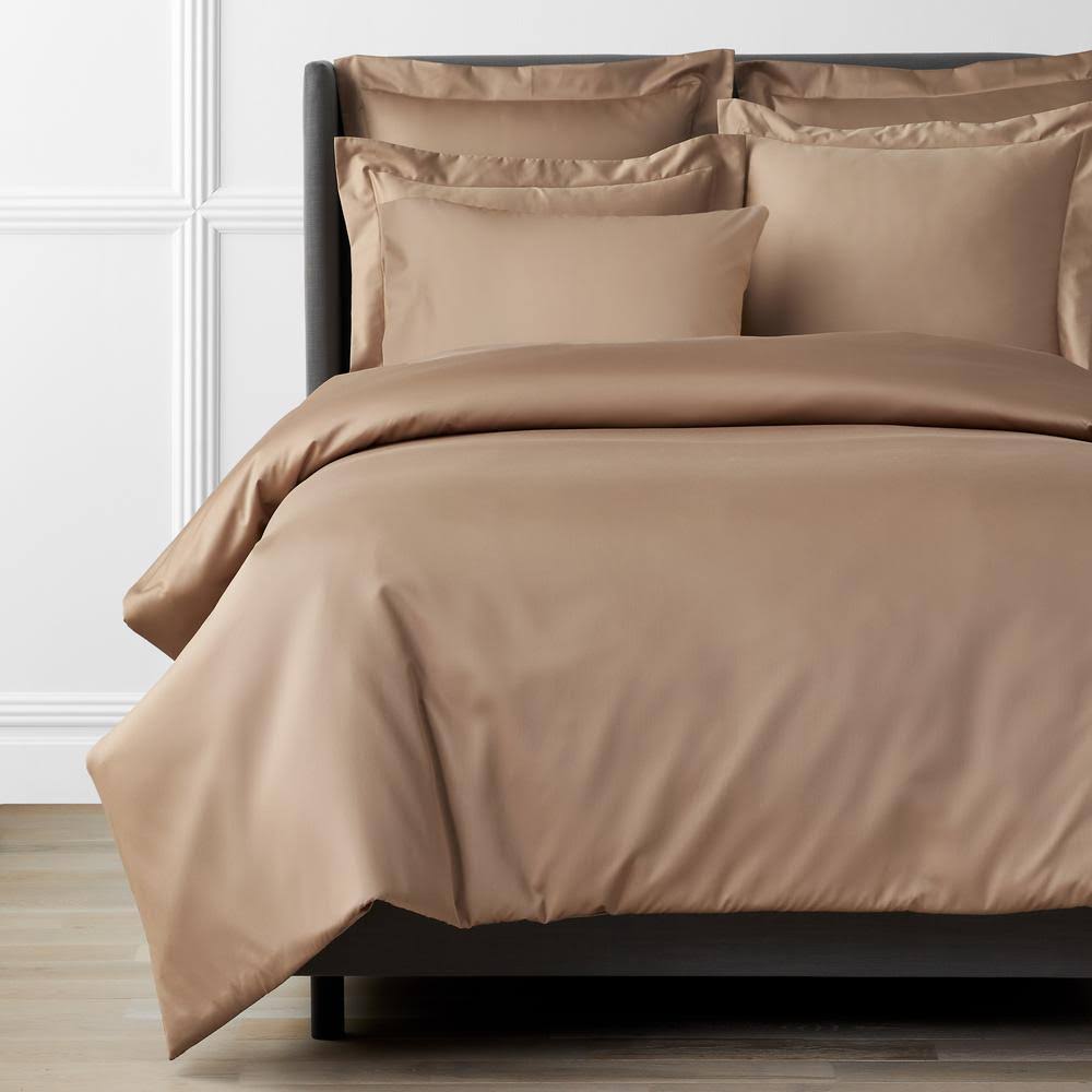 The Company Store Legends Hotel Cafe 450-Thread Count Wrinkle-Free Supima Cotton Sateen Queen Duvet Cover