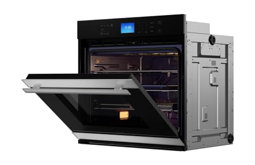Sharp European Convection Built-In Single Wall Oven Stainless Steel cooking oven