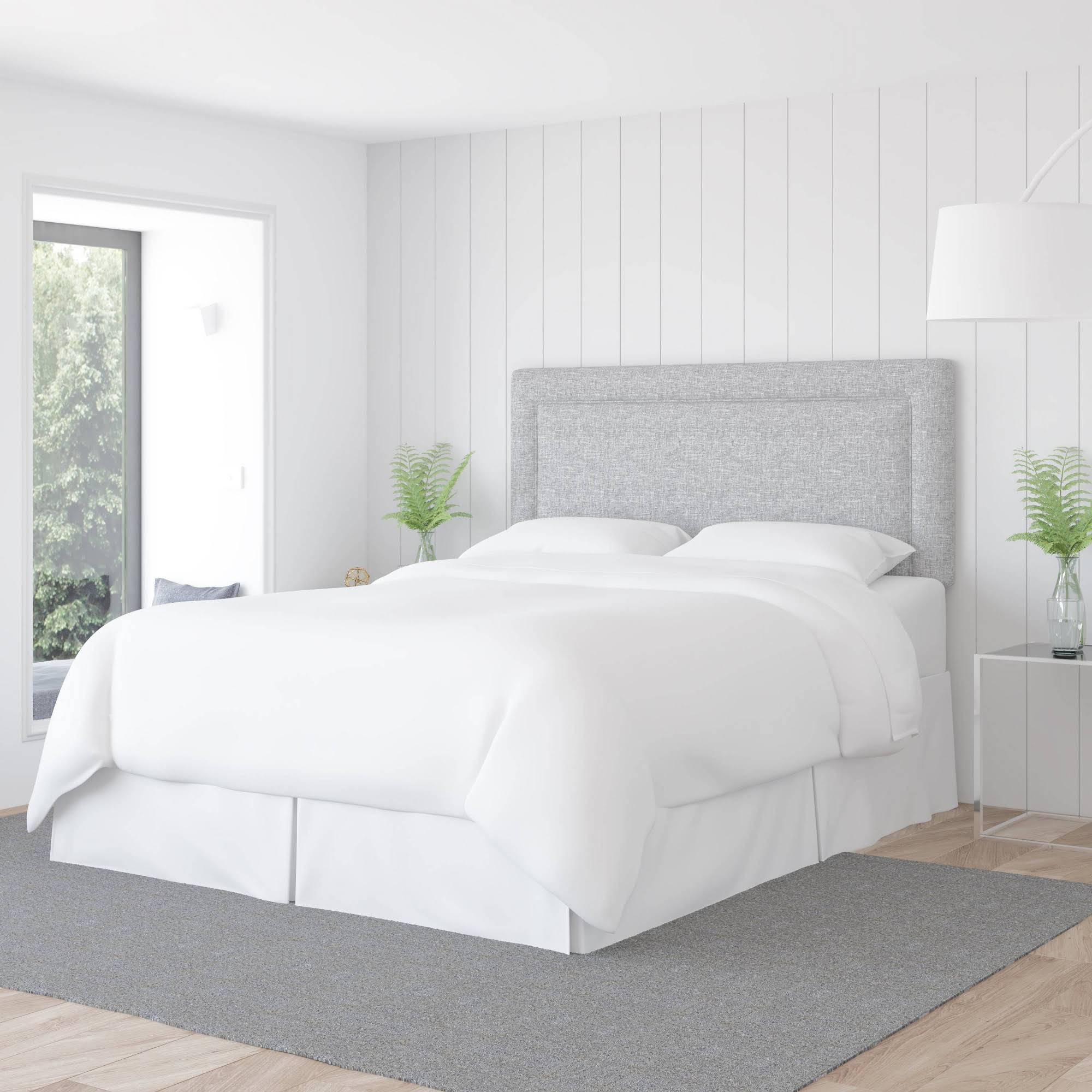 Border Headboard Pumice King Skyline Furniture