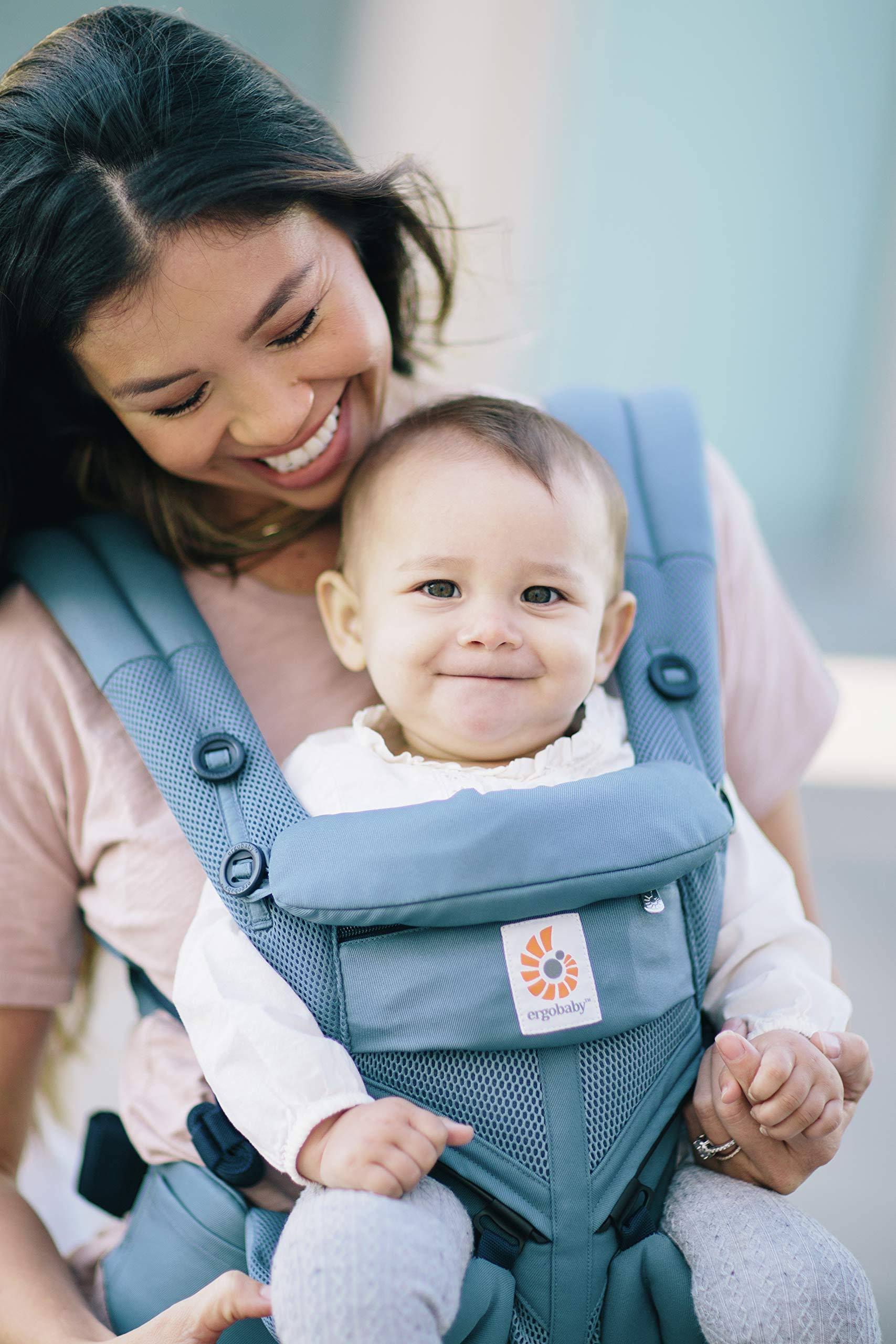 Ergobaby, Inc. Comfort Thru Ergonomics Baby Carrier, All-In-One, Omni 360, 7-45 lbs