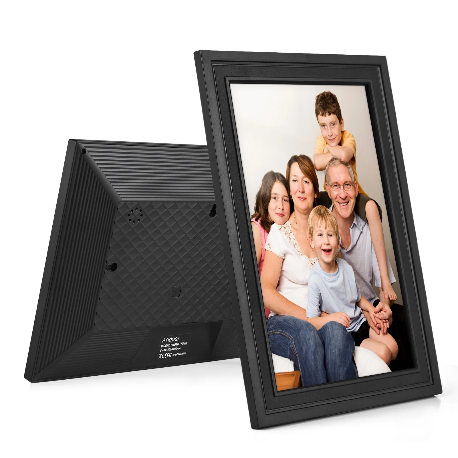 Anself WiFi Digital Photo Frame 15.6-Inch TFT Screen 16GB Storage Auto Rotation