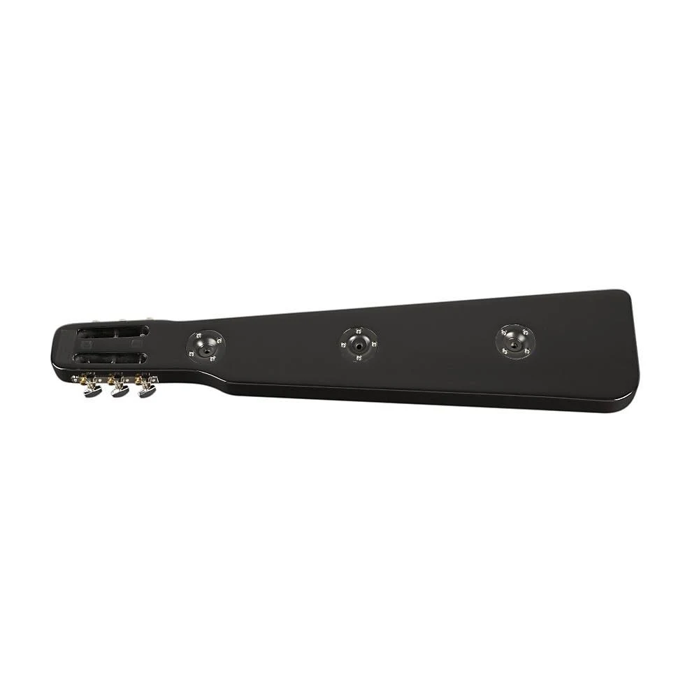 RLS-1 Lap Steel Guitar with Stand and Gig Bag, Metallic Black