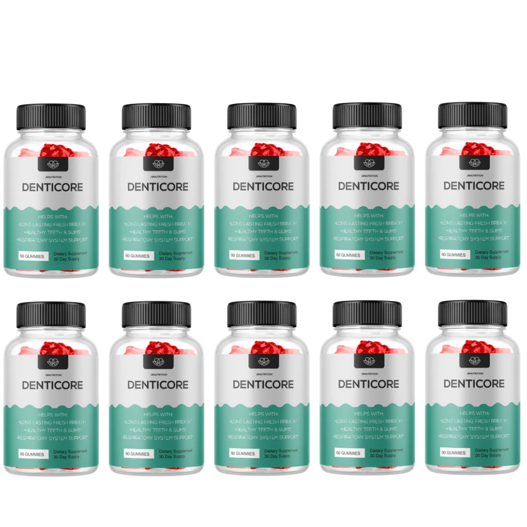 Denticore Oral Probiotic, Denti Core for Gum & Teeth Health - 10 Bottles - Kansas Nuitrition - HNZSDS