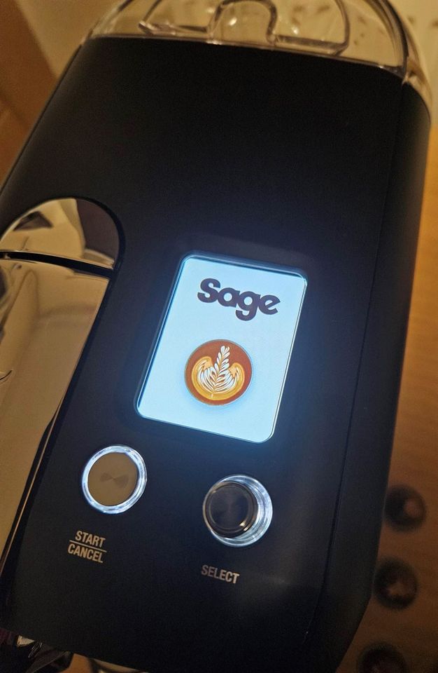 Nespresso Creatista Plus Coffee Machine by Sage, Black Truffle