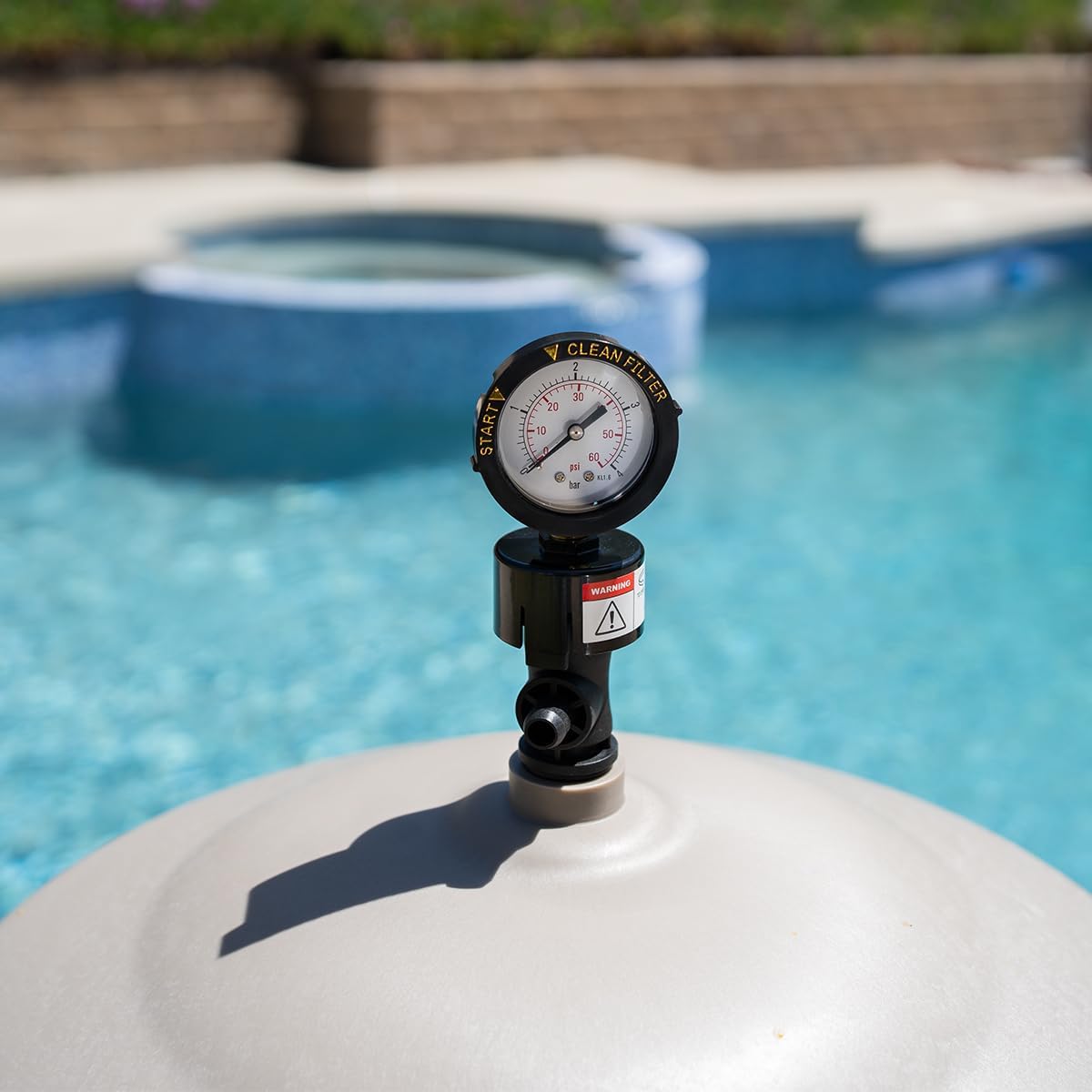 XtremepowerUS Pool Filter for In-Ground Pool Spa Diatomaceous Earth DE Pool Filter, 48 Sq. Ft. 96 Gallons Per Minute Pool Filter