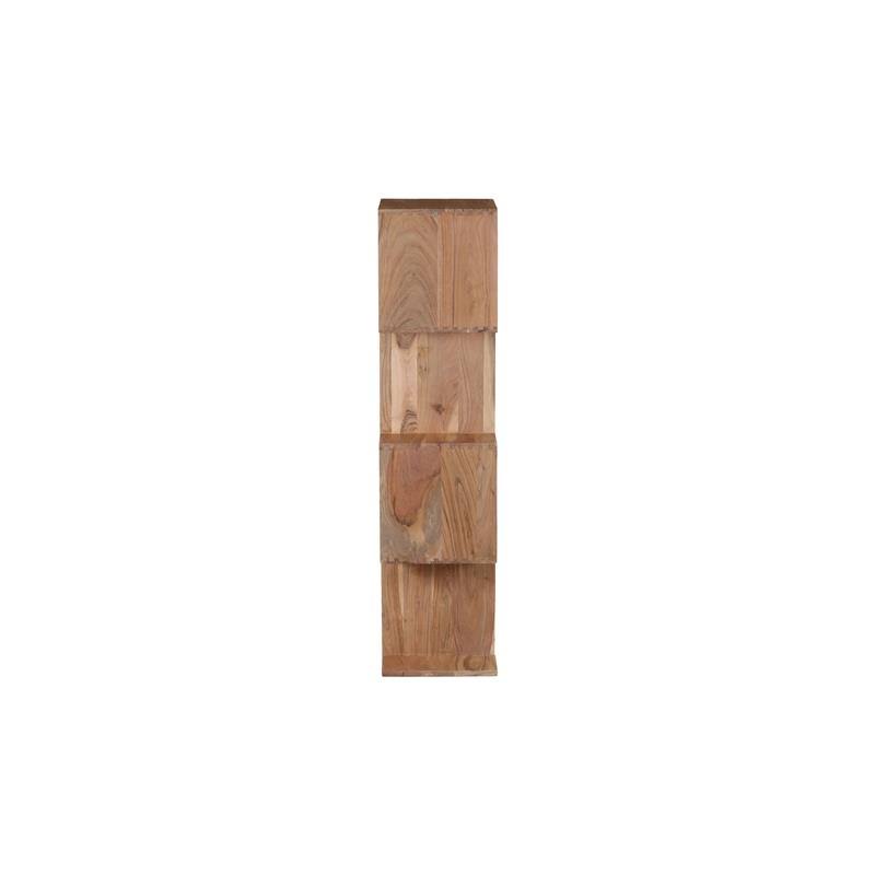 Hawthorne Collections Portola Solid Acacia Wood Bookcase - Natural