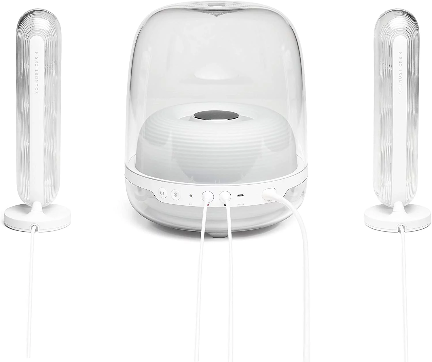 Open Box harman/kardon SoundSticks Wireless - Speaker System 2.1-channel Wireless Bluetooth - 40 Watt