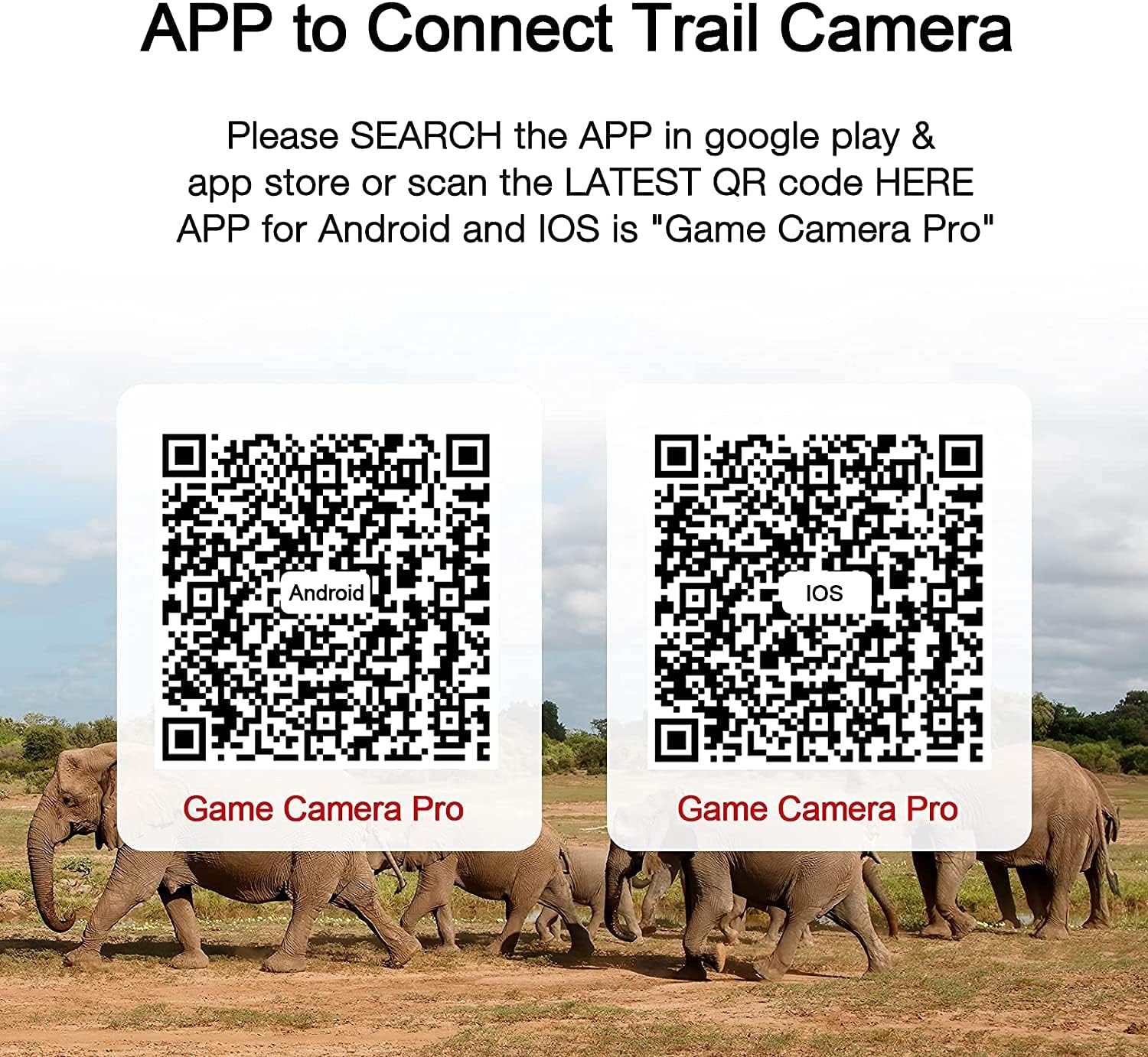 Trail Camera 4K WiFi 30MP