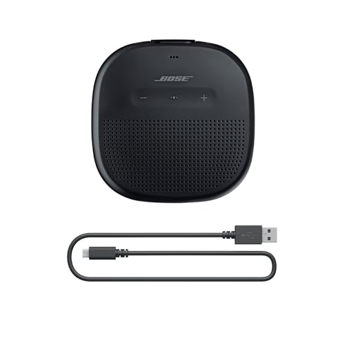 Bose SoundLink Micro Bluetooth Speaker: Small Portable Waterproof Speaker with Microphone, Black - Radiant Selections