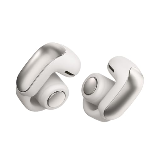 Bose Ultra Open Bluetooth Earbuds, True Wireless Earbuds with OpenAudio for Awareness, Clip On Design for Comfort, Immersive Audio