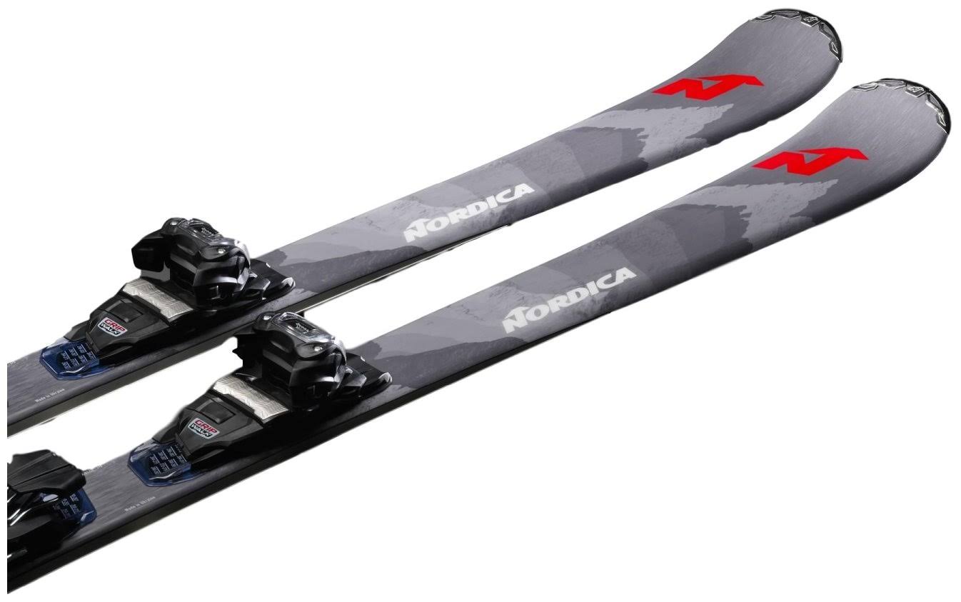 Nordica Navigator 75 CA Skis with TP2 Compact 10 FDT Bindings Mens 202 Red