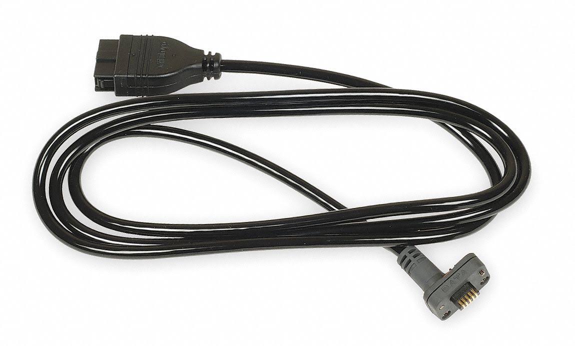 Mitutoyo 05CZA624 SPC Cable w/Data Switch,40 In,IP66/67