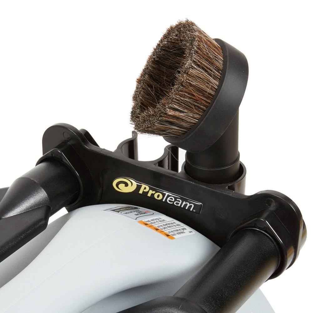 ProTeam 107150 RunningVac 10 Qt. Canister Vacuum W- Xover Multi-Surface Telescoping Wand Tool Kit
