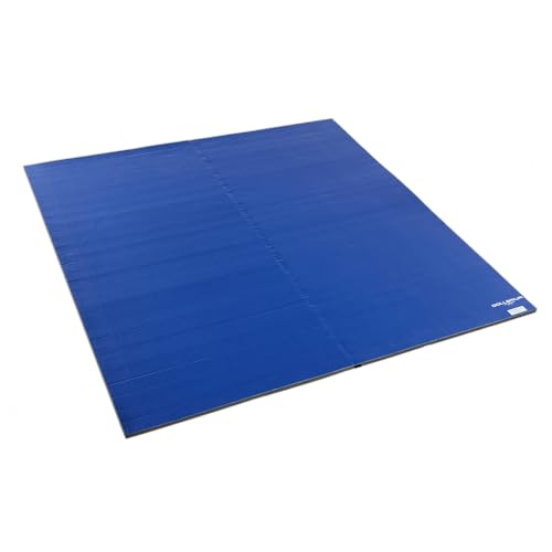 Dollamur 10’x10’x1.25” Wrestling Mat, Black, Home Workouts, Exercise, FLEXI-Connect®