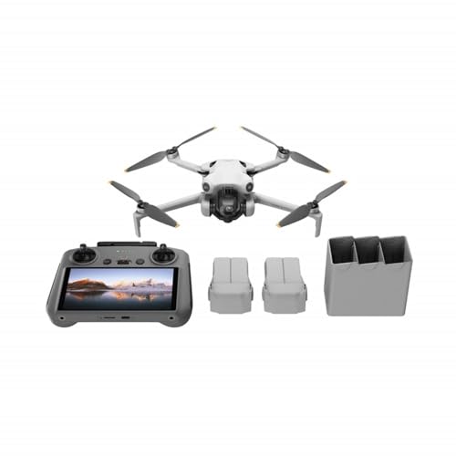 DJI Mini 4 Pro (DJI RC-N2), Drones with Camera for Adults 4K, Under 0.549 lbs/249 g, 34 Mins Flight Time, 20km Max Video Transmission Distance