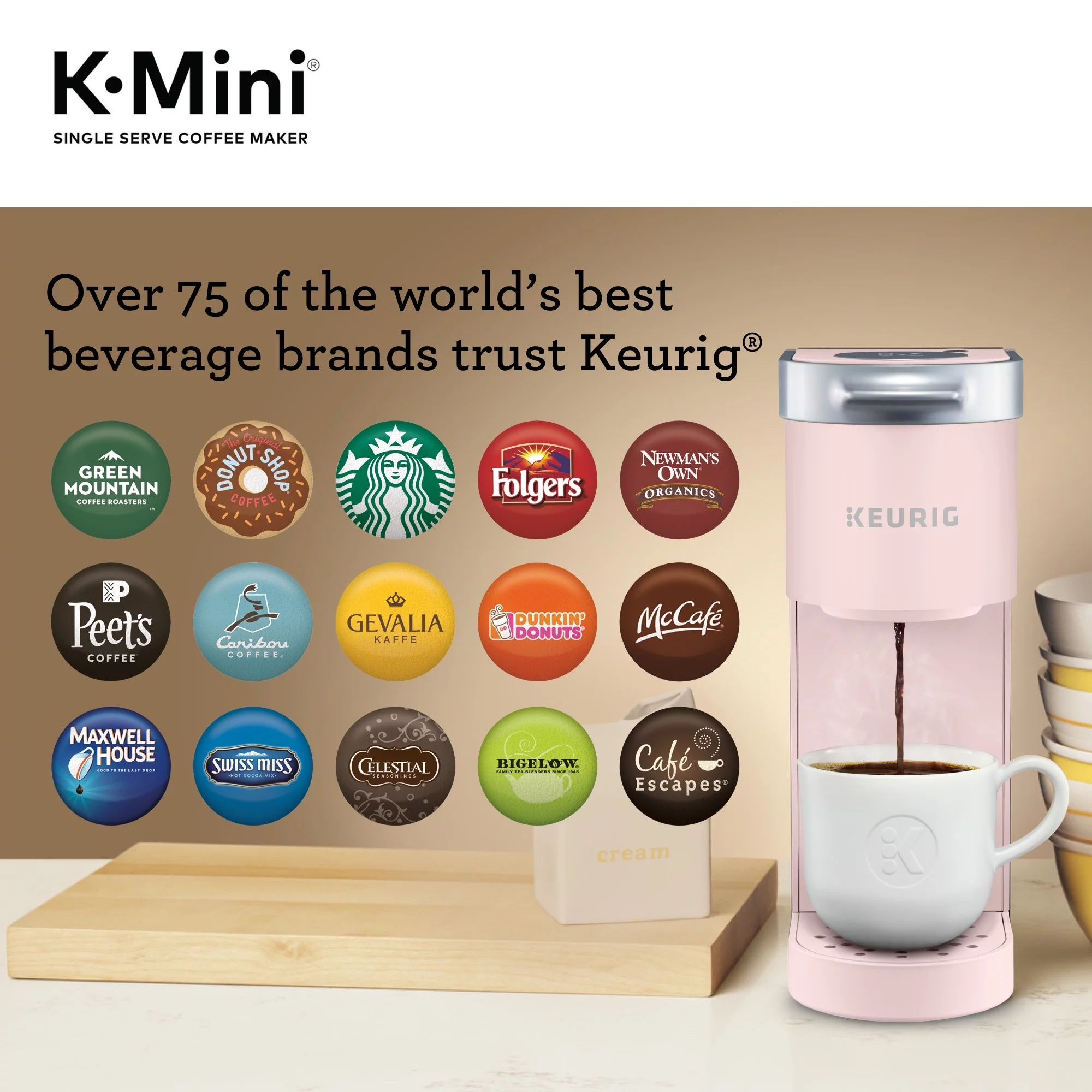 Keurig K-Mini Single Serve Coffee Maker, Black
