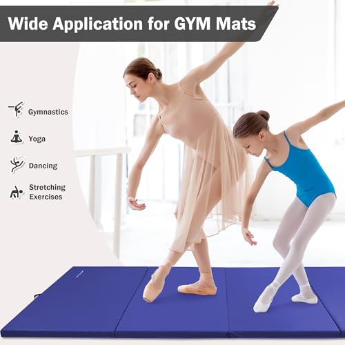 Extra Thick Folding Exercise Gymnastics Mat