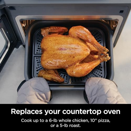 Ninja SFP701 Combi All-in-One Multicooker, Oven, and Air Fryer, 14-in-1 Functions,15-Minute Complete Meals, Includes 3 Accessories, Auto Cook Menu