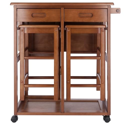 Winsome Suzanne Space Saver Set, for Kitchen, 33", Coffee