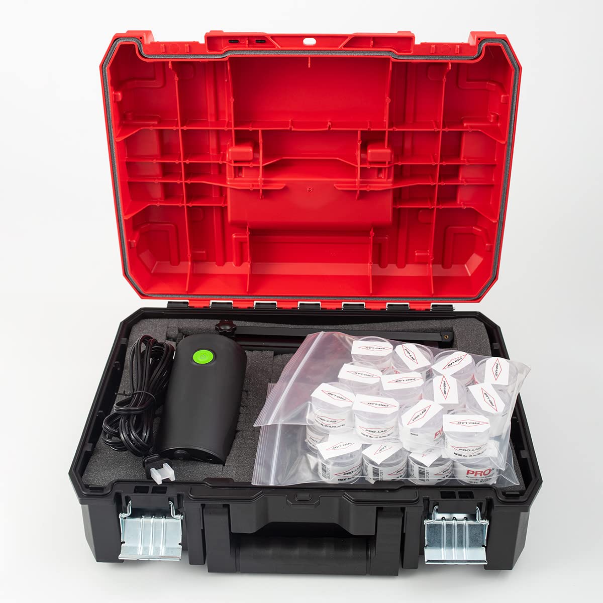 AIR-PRO Mold Test Kit for Home - Complete Testing System for Mold Inspectors Includes Pump, Case, Tripod