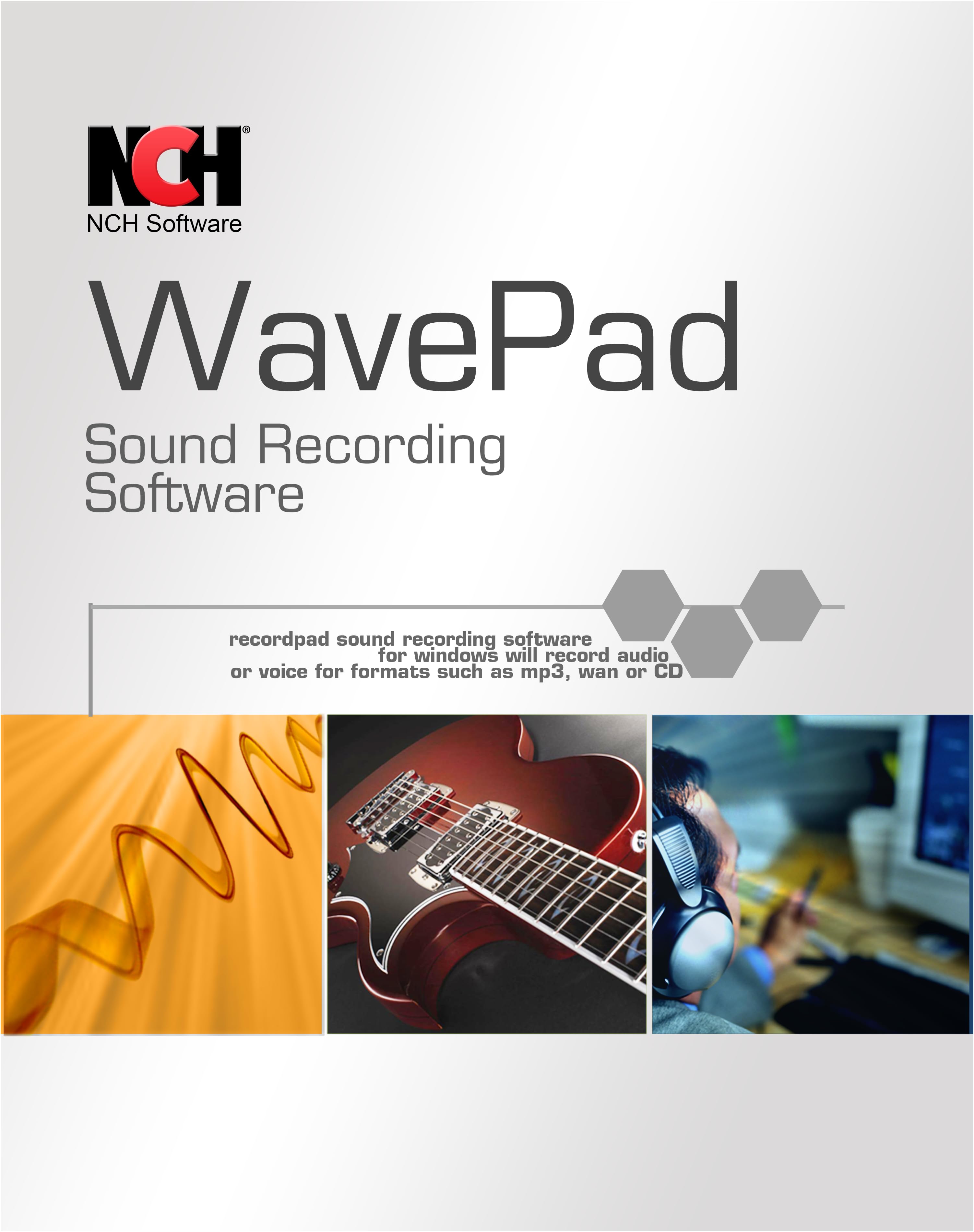 WavePad Audio Editing Software - Professional Audio and Music Editor for Anyone [Download] Pack of 2