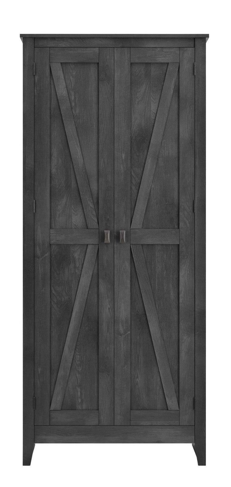 Ameriwood Home Farmington Wide Storage Cabinet, 31.5