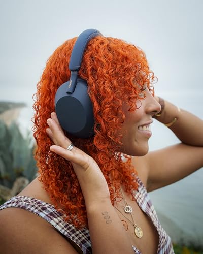 Sony WH-1000XM5 The Best Wireless Noise Canceling Headphones, Auto NC Optimizer, 30-Hour Battery, Alexa Voice Control, Black