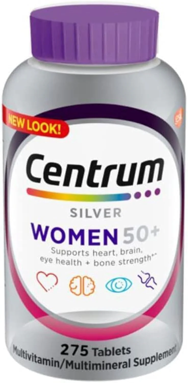 Centrum Silver Women 50+ Multivitamin, 275 Tablets - Kansas Nuitrition - HNZSDS