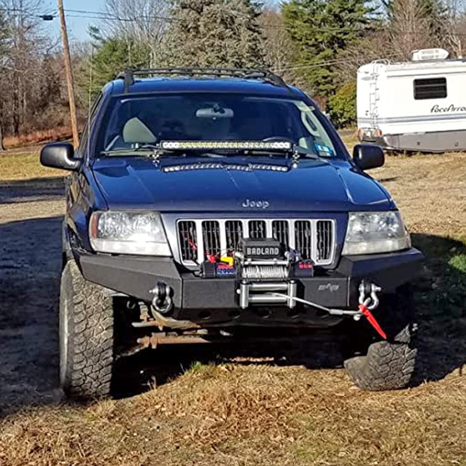 KML WJ Front Bumper Fit for 1999-2004 Grand Cherokee