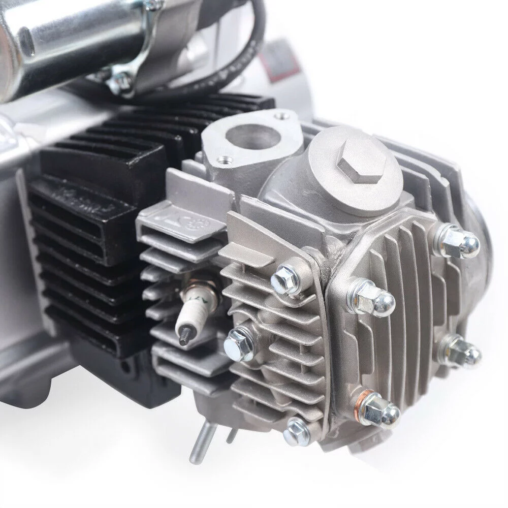 YIYIBYUS 125cc Engine Motor with Reverse 4-Stroke Electric Start Horizontal Semi-Auto Motor Go Kart ATV Quad Dirt Bike Buggy - Radiant Selections