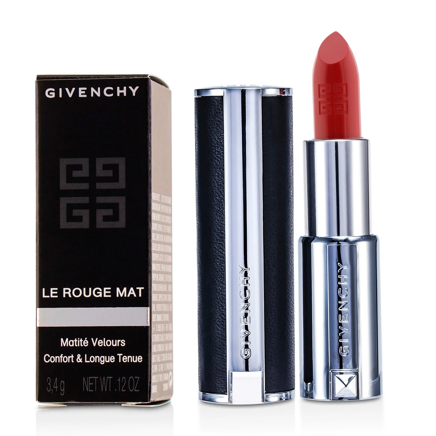 Givenchy Le Rouge Intense Color Sensuously Mat Lipstick - # 202 Rose Dressing  3.4g/0.12oz