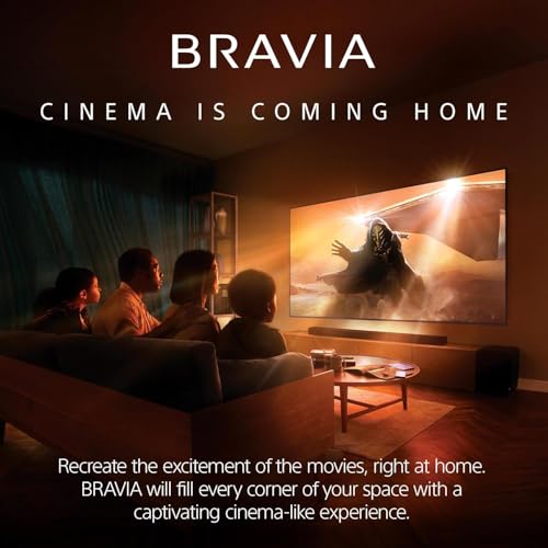 Sony 65-Inch BRAVIA 7 4K HDR Mini LED QLED Smart Google TV with Dolby Vision, PS5 Exclusive Features, HDMI 2.1