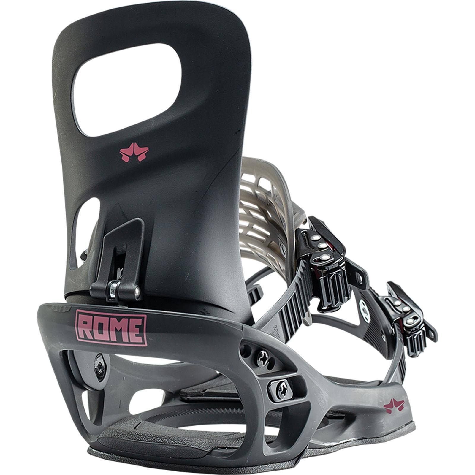 Rome Glade Snowboard Binding Black, S/M