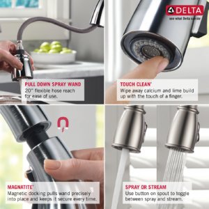 Delta Cassidy Single-Handle Pull-Out - Radiant Selections