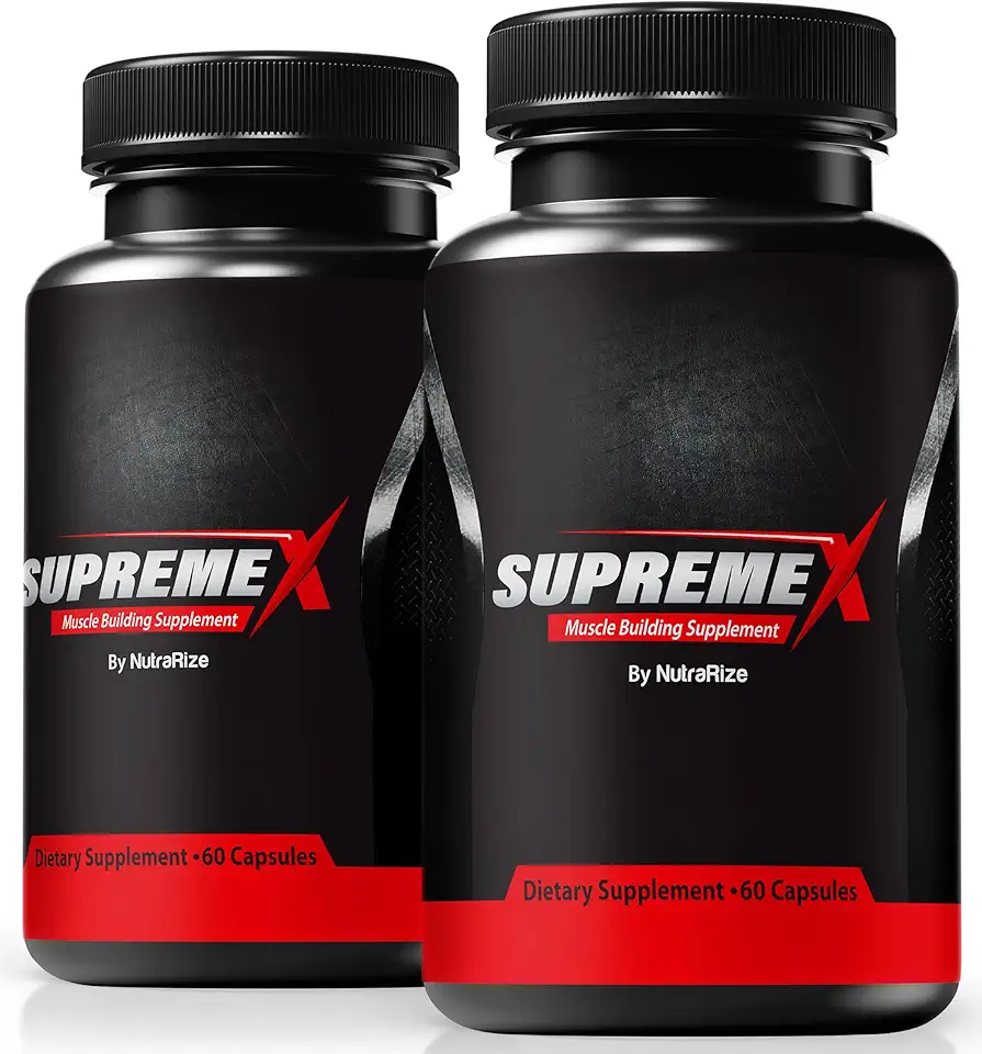 (2 Pack) Supremex Pills - Supreme Formula for Men, All Natural Capsules to Maintain Performance and Overall Well-Being