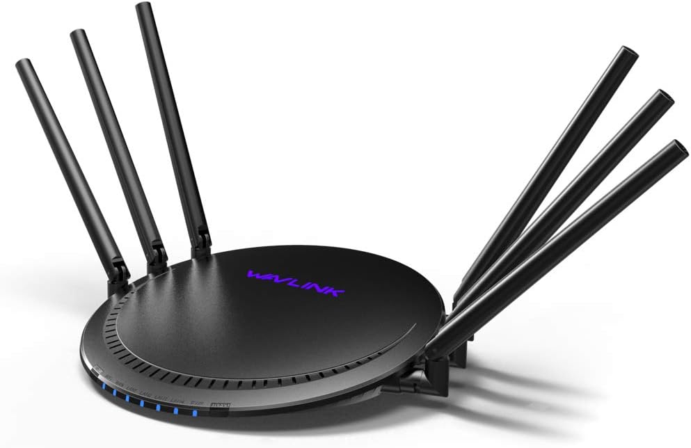 WAVLINK AC2100 WiFi Router, Dual Band Routers for Wireless Internet, Gigabit Wireless Router for Home, Gaming Router with MIMO, USB 3.0 Port