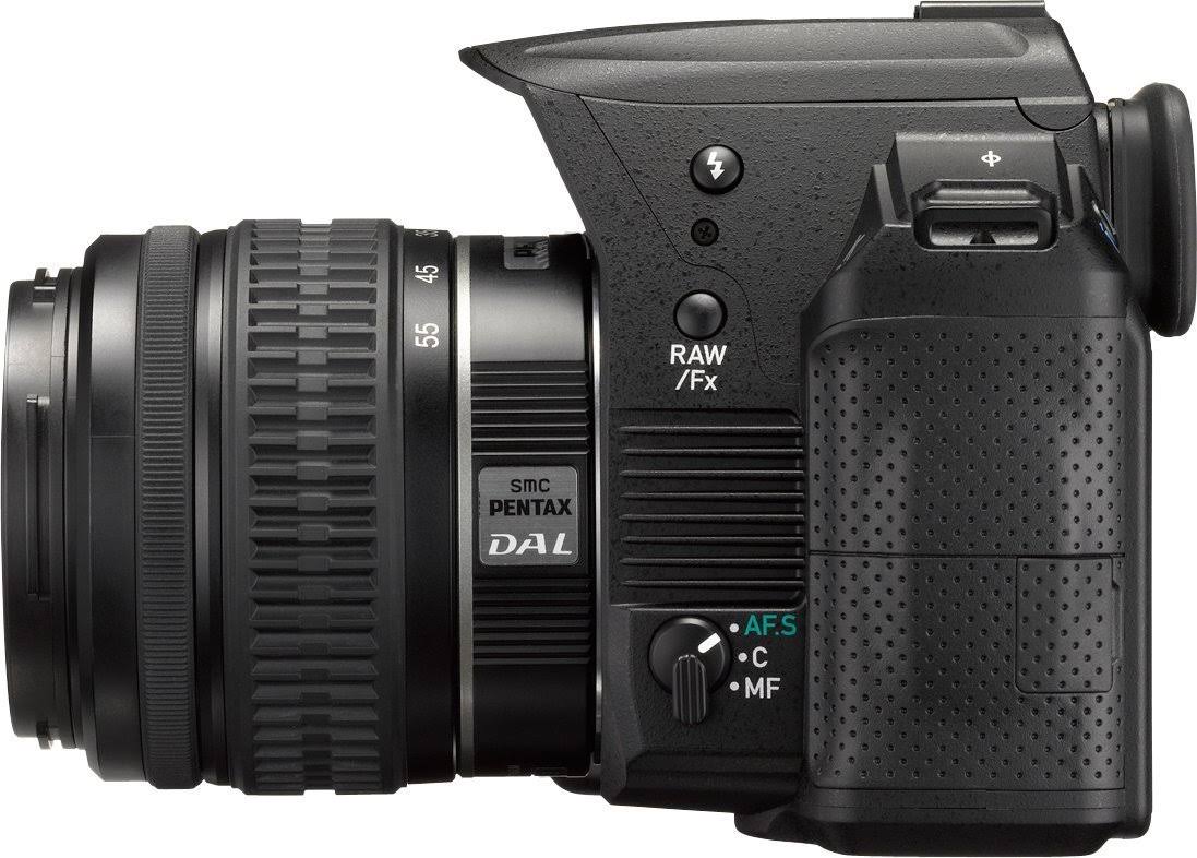 Pentax K-30 16.3 MP Digital SLR Camera - Black - DA L 18-55mm and 55-300mm Lenses