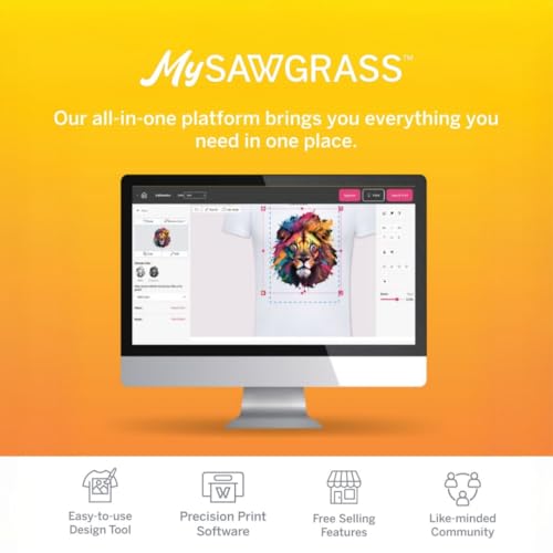 Sawgrass SG1000 VersiFlex Printer Bundle, Innovative Inks & Light Heat Transfer Paper Bundle - Soft-Touch Infusible Ink, 8.5x11 Paper