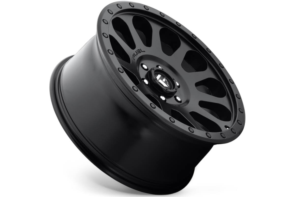 17x9 Fuel D579 Vector Matte Black D57917908345