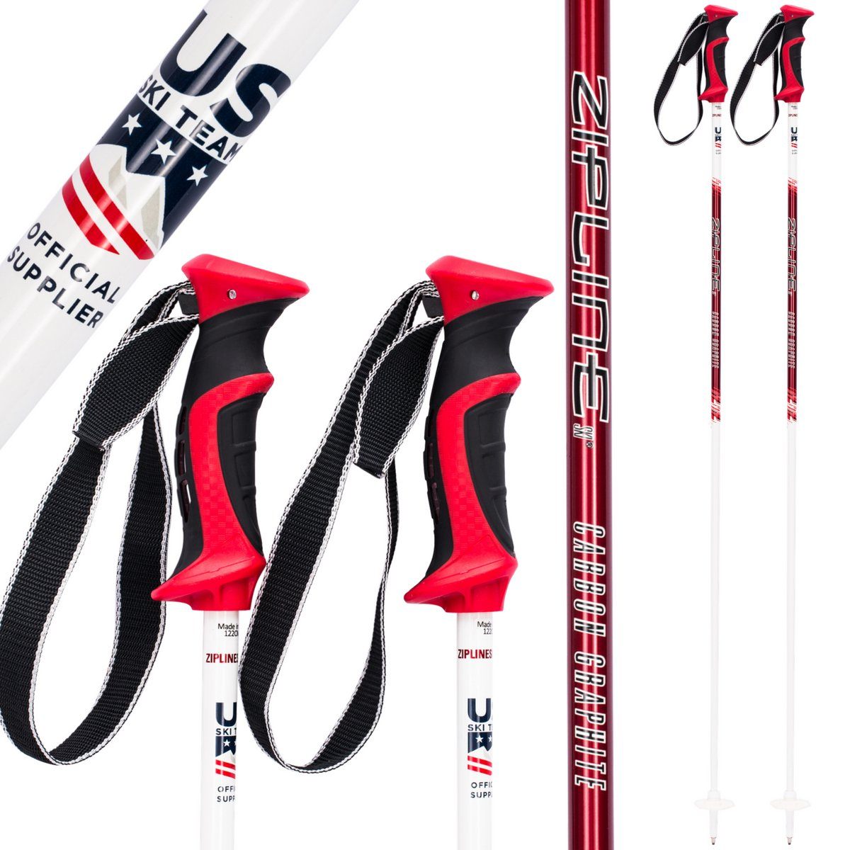 Lollipop 14.0 Graphite Composite Ski Poles
