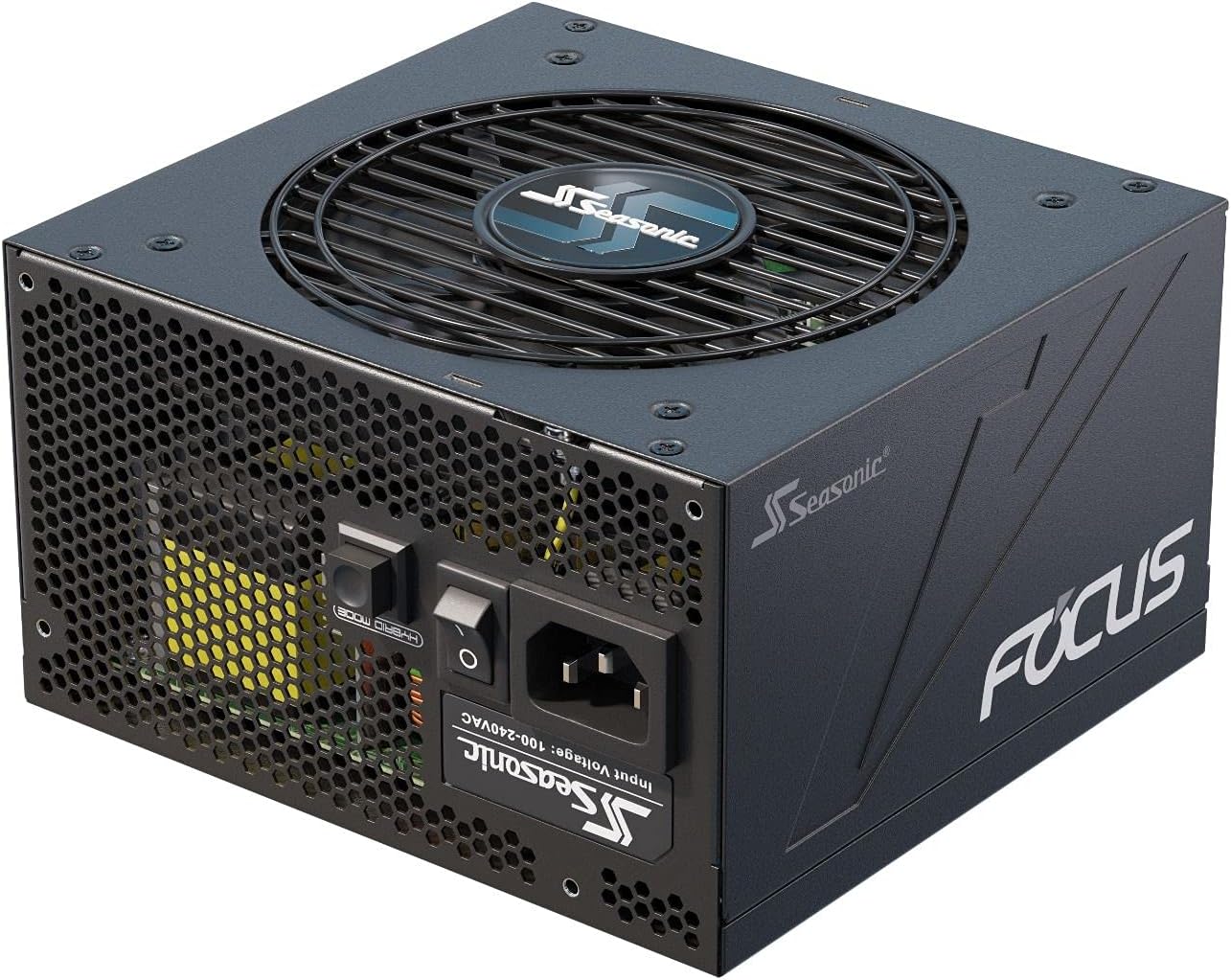 Seasonic FOCUS GX-650, 650W 80+ Gold, Full-Modular, Fan Control in Fanless, Silent, and Cooling Mode