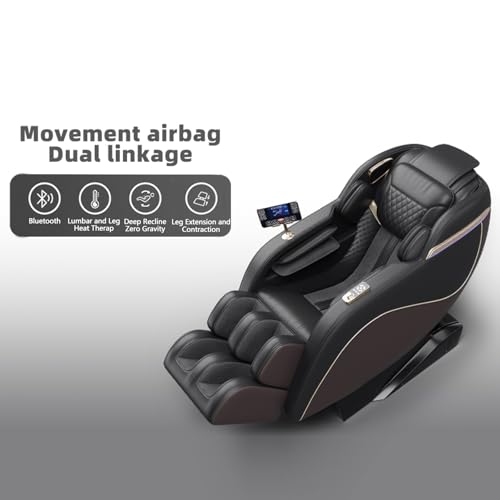 Massage Chair Full Body, Zero Gravity Massage Recliner Chairs with Hip Heat, Foot Massage and Air Massage System for Touch Screen Controller