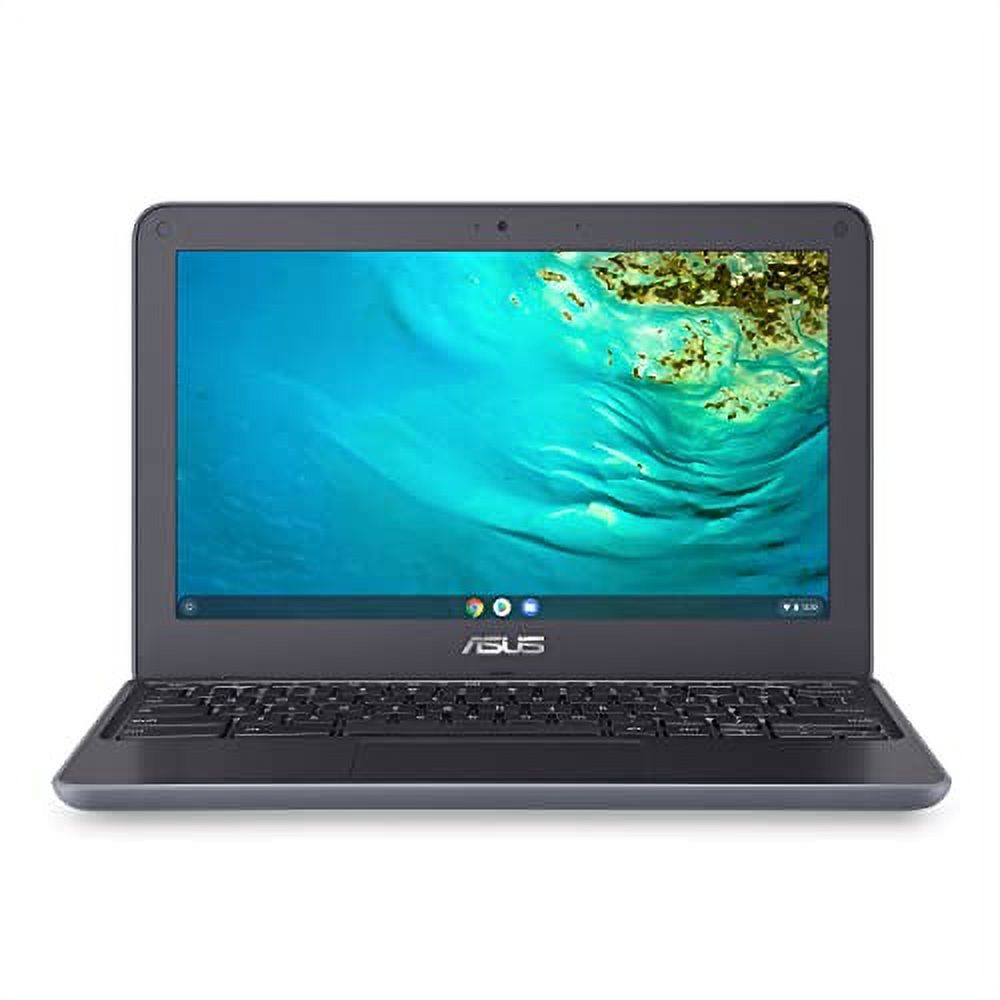 ASUS Chromebook C203XA Rugged & Spill Resistant Laptop, 11.6" HD, 180 Degree, MediaTek Quad-Core Processor, 4GB RAM, 32GB eMMC