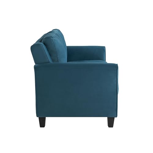 Lifestyle Solutions Harrington Loveseat, Black