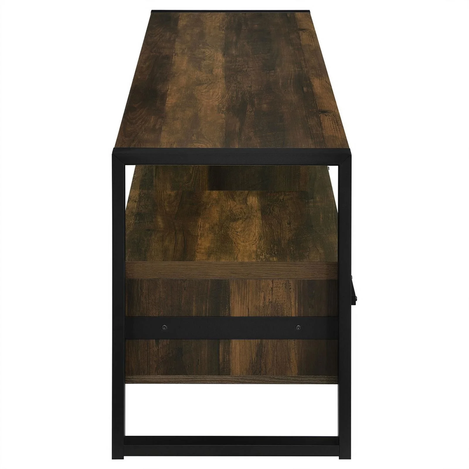 Coaster 3-Drawer Farmhouse Wood TV Stand for TVs up to 75" in Dark Pine Brown