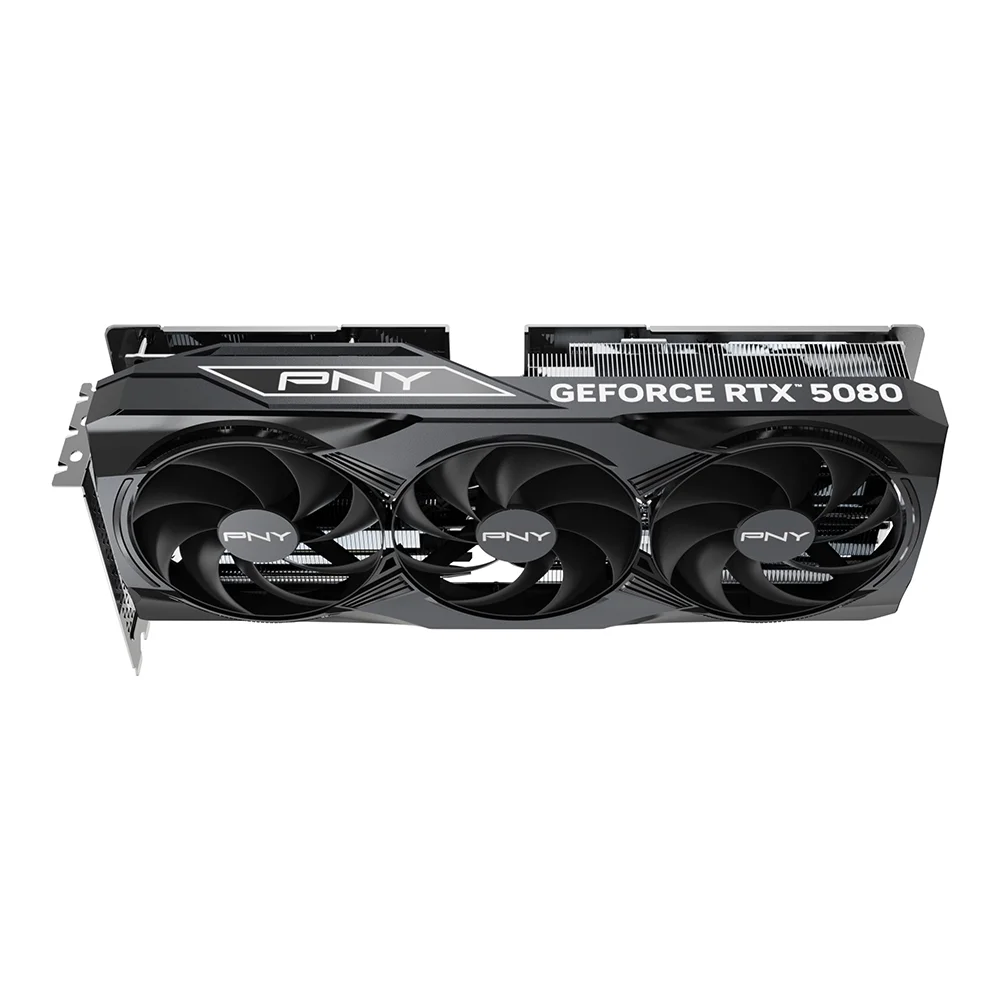 PNY GeForce RTX 5080 OC 16GB 256-Bit GDDR7 DLSS 4 PCI Express 5.0 x16 Graphics Card VCG508016TFXPB1-O